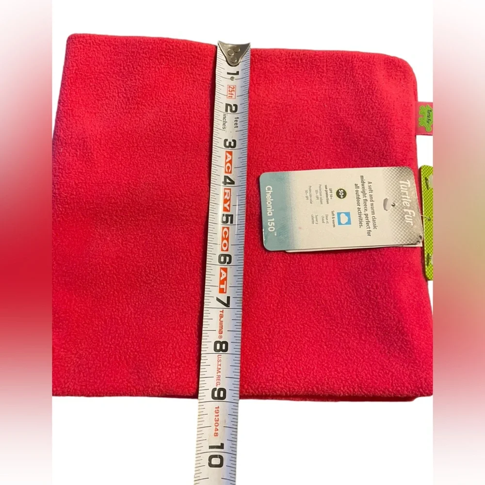 NWT Turtlefur Chelonia 150 Double Layer Neck Fleece Hot Pink UPF 50